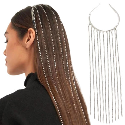 Hair Jewelry with Sparkling Crystals