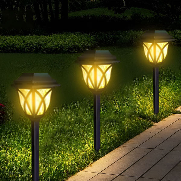 Solar - Powered Led Garden Lights (2 Pcs.)