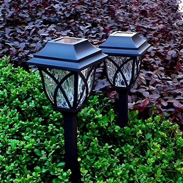Solar - Powered Led Garden Lights (2 Pcs.)