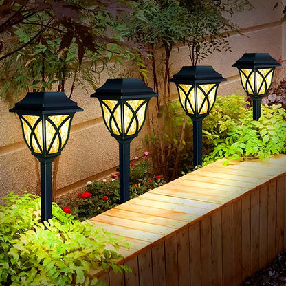 Solar - Powered Led Garden Lights (2 Pcs.)