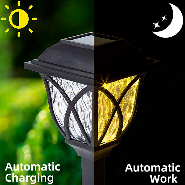 Solar - Powered Led Garden Lights (2 Pcs.)