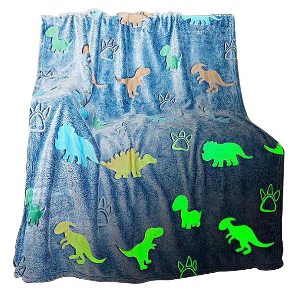 Luminous Blanket with Star Pattern