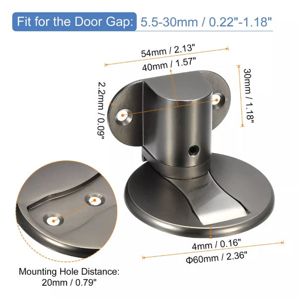 Magnetic Door Stopper for a Secure Hold