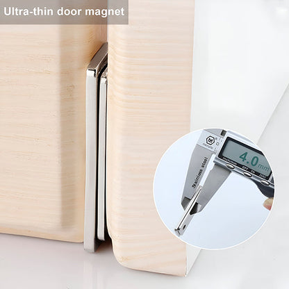 Self - Adhesive Magnetic Catches for Doors (10 Pieces)