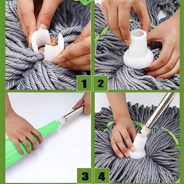 Self - Wringing Rotating Mop
