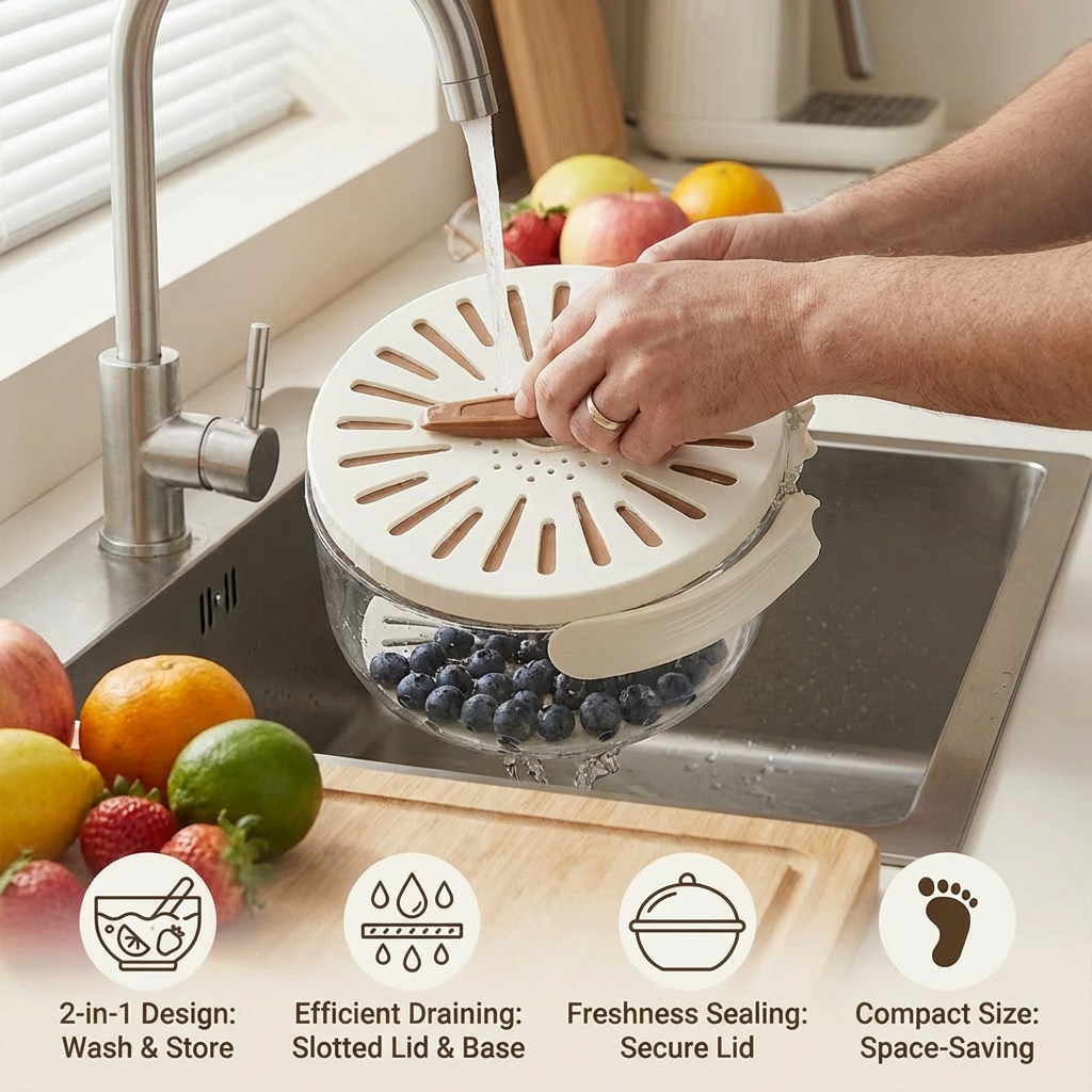 2in1 Draining Tray