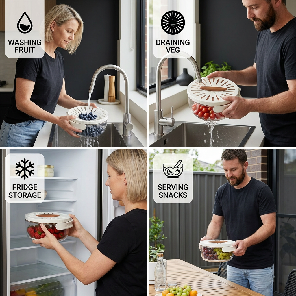2in1 Draining Tray