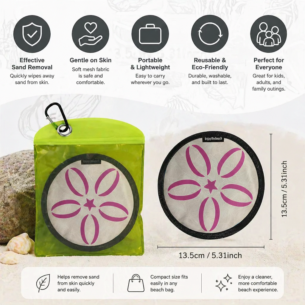 Beach Sand Cleaner – Practical Tool for Quick Sand Removal for Beach Activities