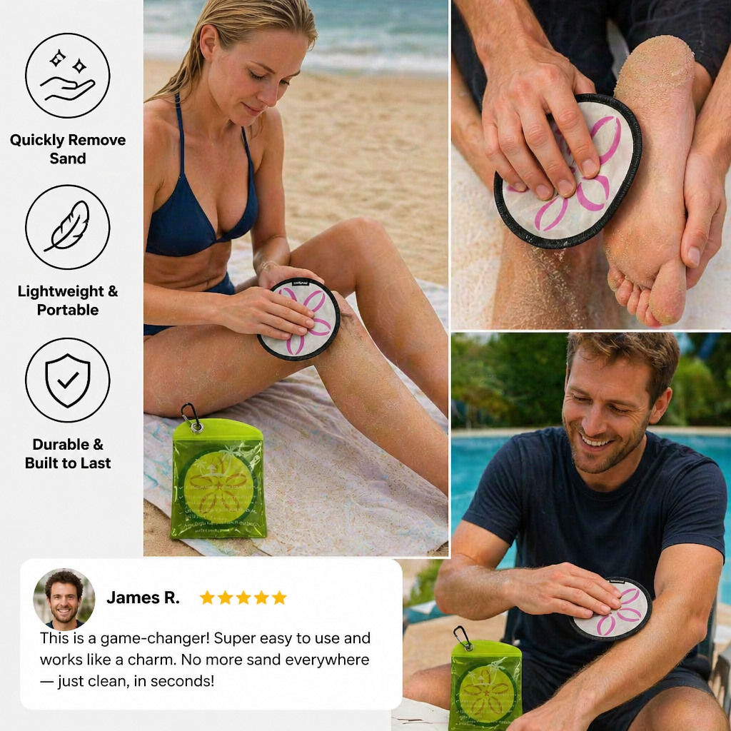 Beach Sand Cleaner – Practical Tool for Quick Sand Removal for Beach Activities