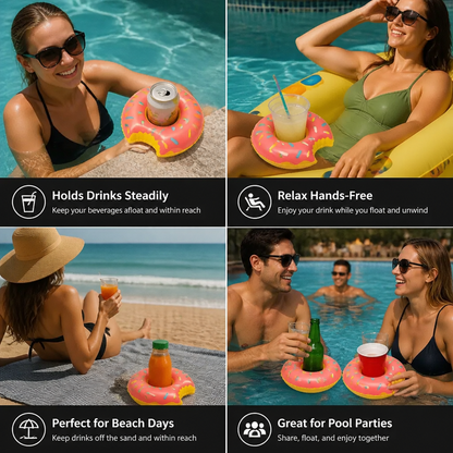 Floating Drink Holders – Practical Coasters for Pool & Beach