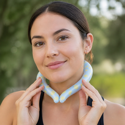 Self-Cooling Neckband – Reusable Cooling Band for Hot Days, Sports & Outdoor Use