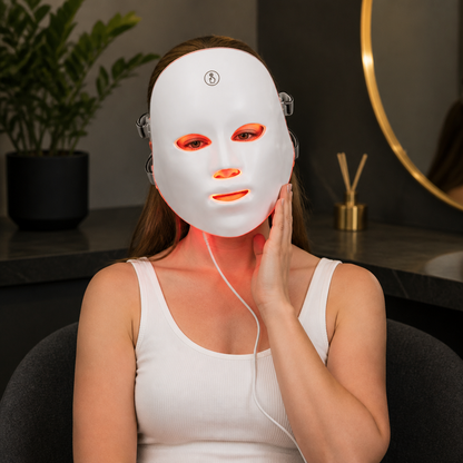 LED Face Mask – Professional Light Therapy for Skin Rejuvenation at Home