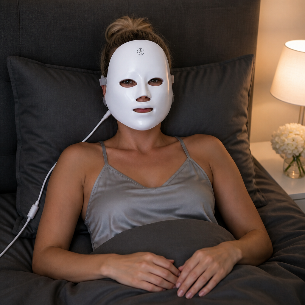 LED Face Mask – Professional Light Therapy for Skin Rejuvenation at Home