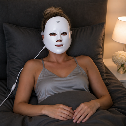 LED Face Mask – Professional Light Therapy for Skin Rejuvenation at Home