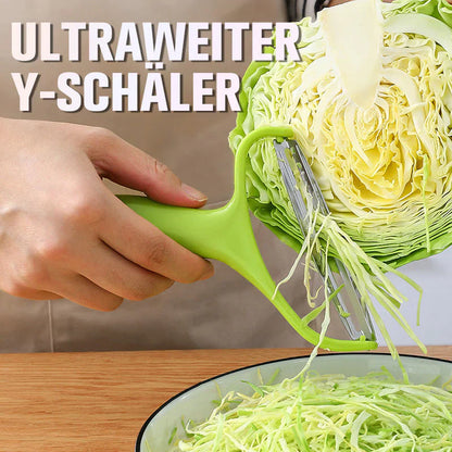 Wide Stainless Steel Peeler for Fruit and Vegetables