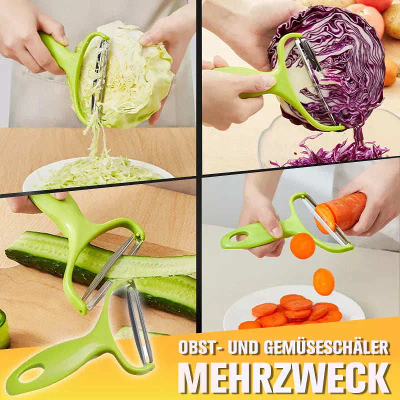Wide Stainless Steel Peeler for Fruit and Vegetables