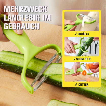 Wide Stainless Steel Peeler for Fruit and Vegetables
