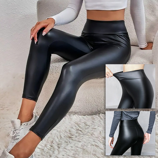 Figurative High - Waist - Leggings