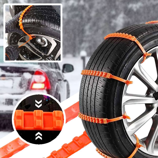 Compact Snow Chains (10 Pieces)