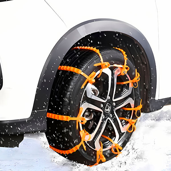 Compact Snow Chains (10 Pieces)