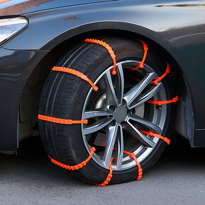 Compact Snow Chains (10 Pieces)