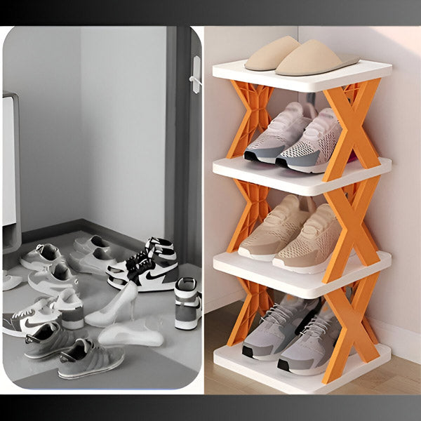 Practical Shoe Rack with 4 Tiers