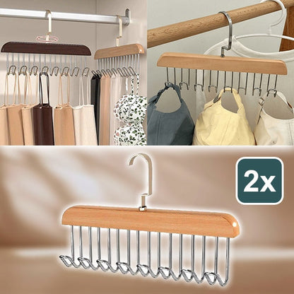 Non - Slip Multiple Clothes Hanger (2 Pieces)