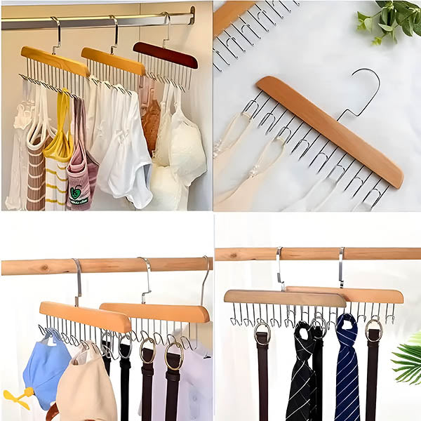 Non - Slip Multiple Clothes Hanger (2 Pieces)