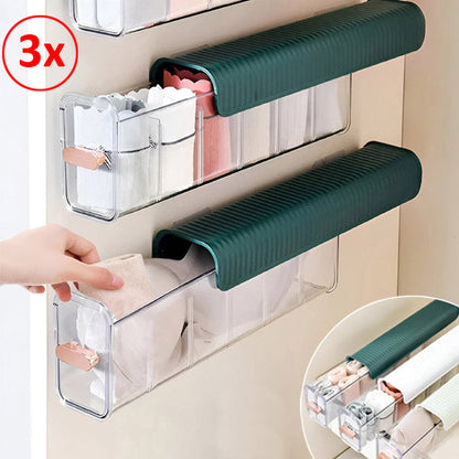 Self - Adhesive Storage Organiser (3 Pieces)