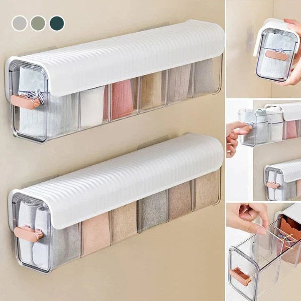 Self - Adhesive Storage Organiser (3 Pieces)