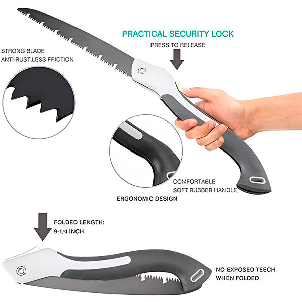 Ultrasharp Carbon Folding Handsaw Pro