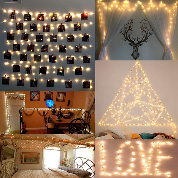 Led Fairy Lights with Clamps