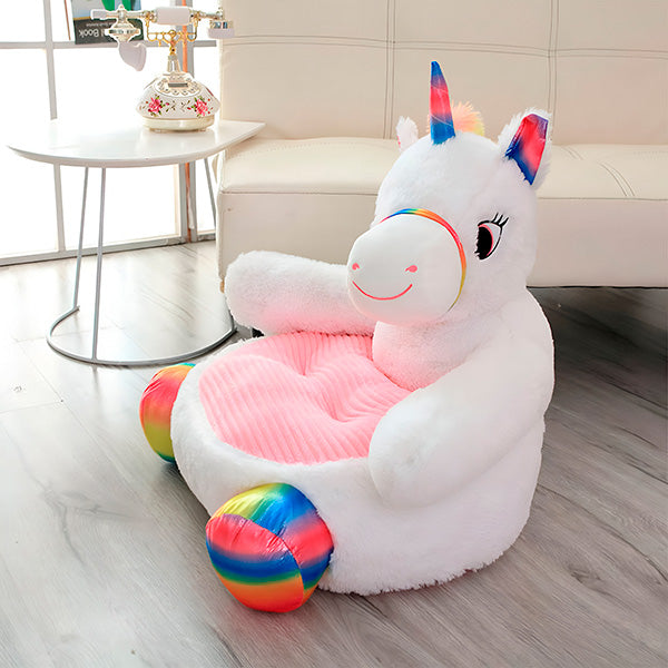 Fluffy Plush Armchair