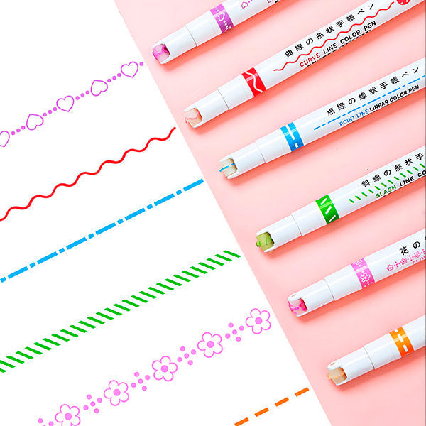 High - Quality Markers for Artists (6 Pieces)