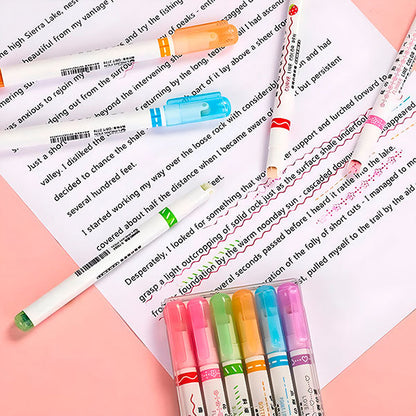 High - Quality Markers for Artists (6 Pieces)