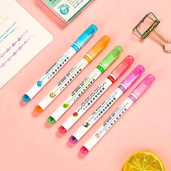 High - Quality Markers for Artists (6 Pieces)