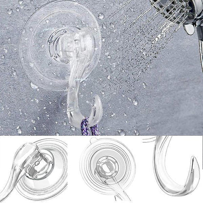Transparent Suction Cup Holder (4 Pieces)
