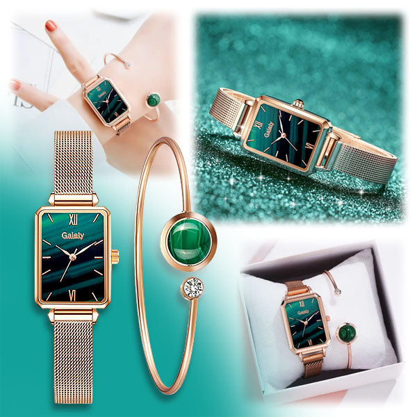 Elegant Set - Ladies' Watch & Bracelet