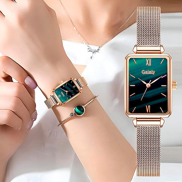 Elegant Set - Ladies' Watch & Bracelet