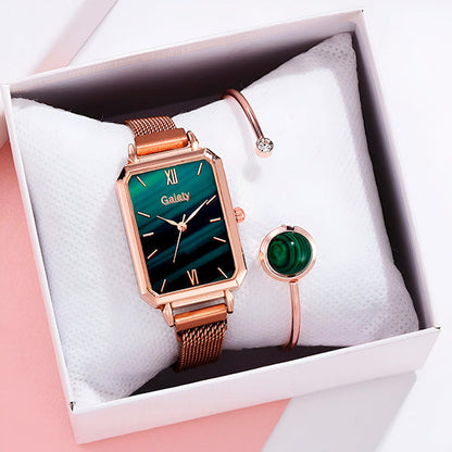 Elegant Set - Ladies' Watch & Bracelet