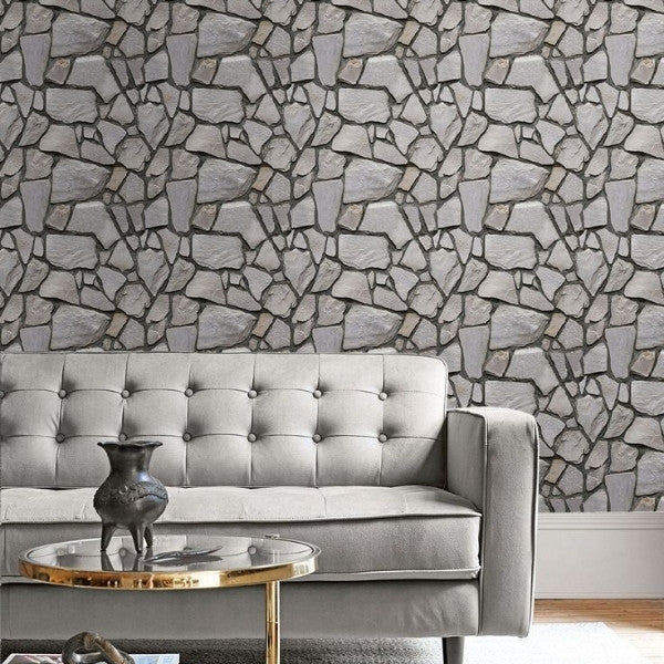 3d Rock Wall Stickers (10 Pieces)