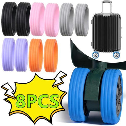 Protective Caps for Suitcase Castors (8 Pcs)