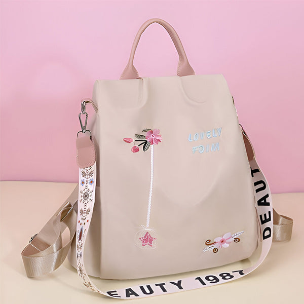 Fashionable Women's Backpack with Variable Carrying Options