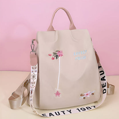 Fashionable Women's Backpack with Variable Carrying Options