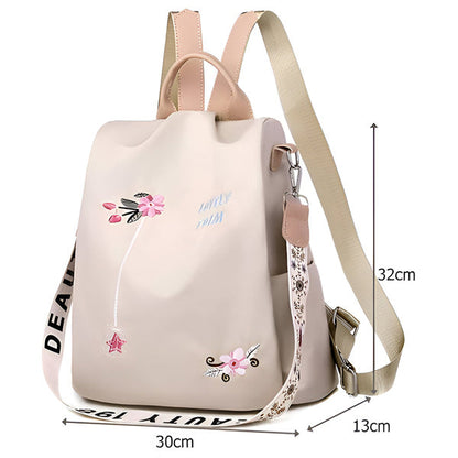 Fashionable Women's Backpack with Variable Carrying Options