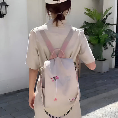 Fashionable Women's Backpack with Variable Carrying Options