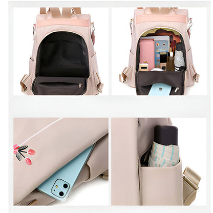 Fashionable Women's Backpack with Variable Carrying Options