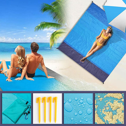 Compact Outdoor Blanket for Picnics & Beach Holidays