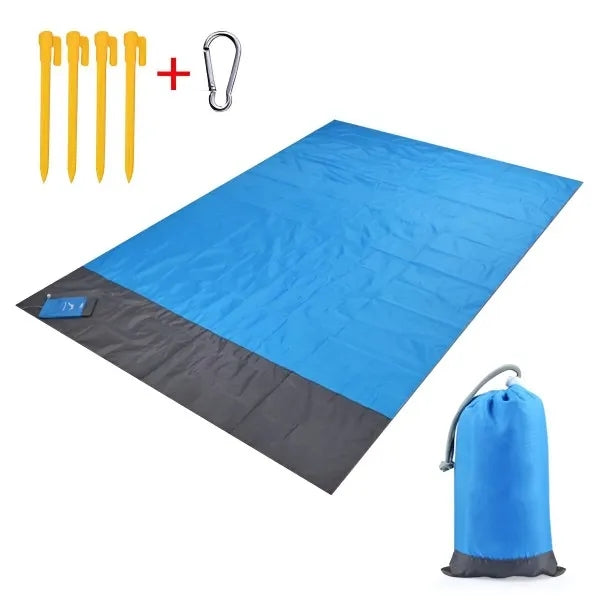Compact Outdoor Blanket for Picnics & Beach Holidays