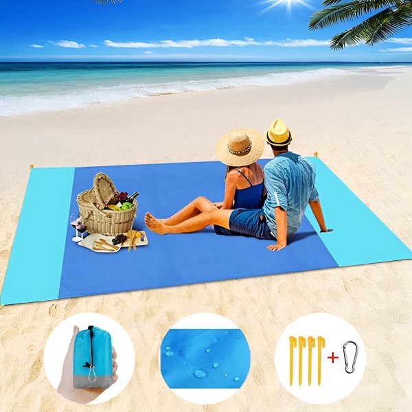 Compact Outdoor Blanket for Picnics & Beach Holidays